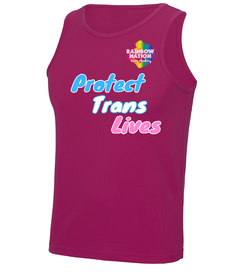 Limited Edition- RNDA ‘Protect Trans Lives’ Vest (50% of profit go to charity)